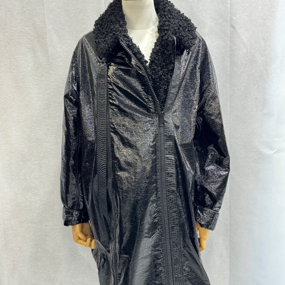 Italian faux leather jacket